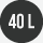 Objem 40 l