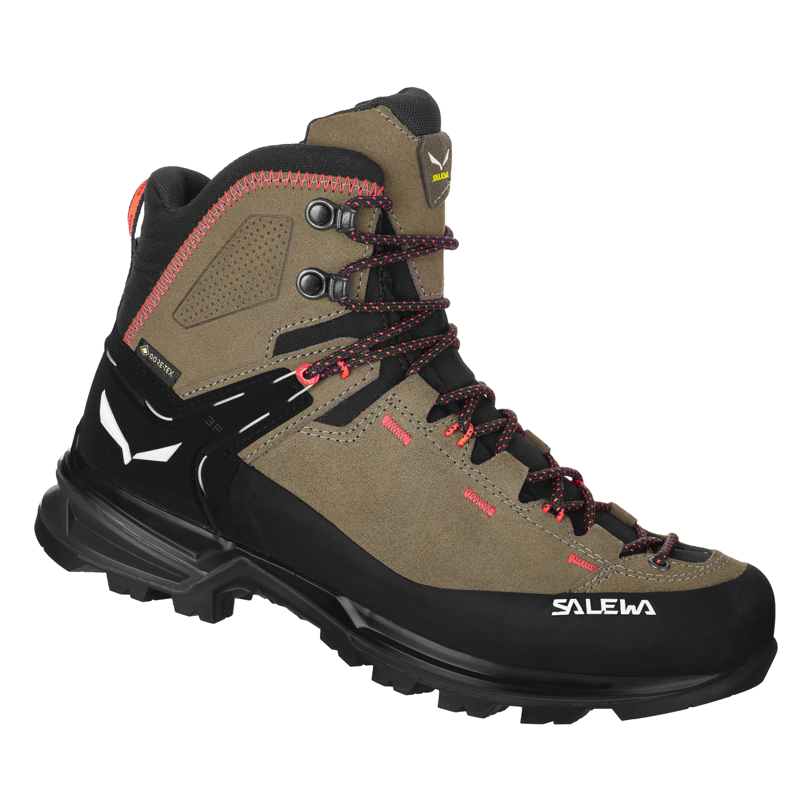 Salewa SALEWA Mtn trainer 2 Mid GTX Bungee Cord/Black, EU 38 ½ Dámske trekové topánky