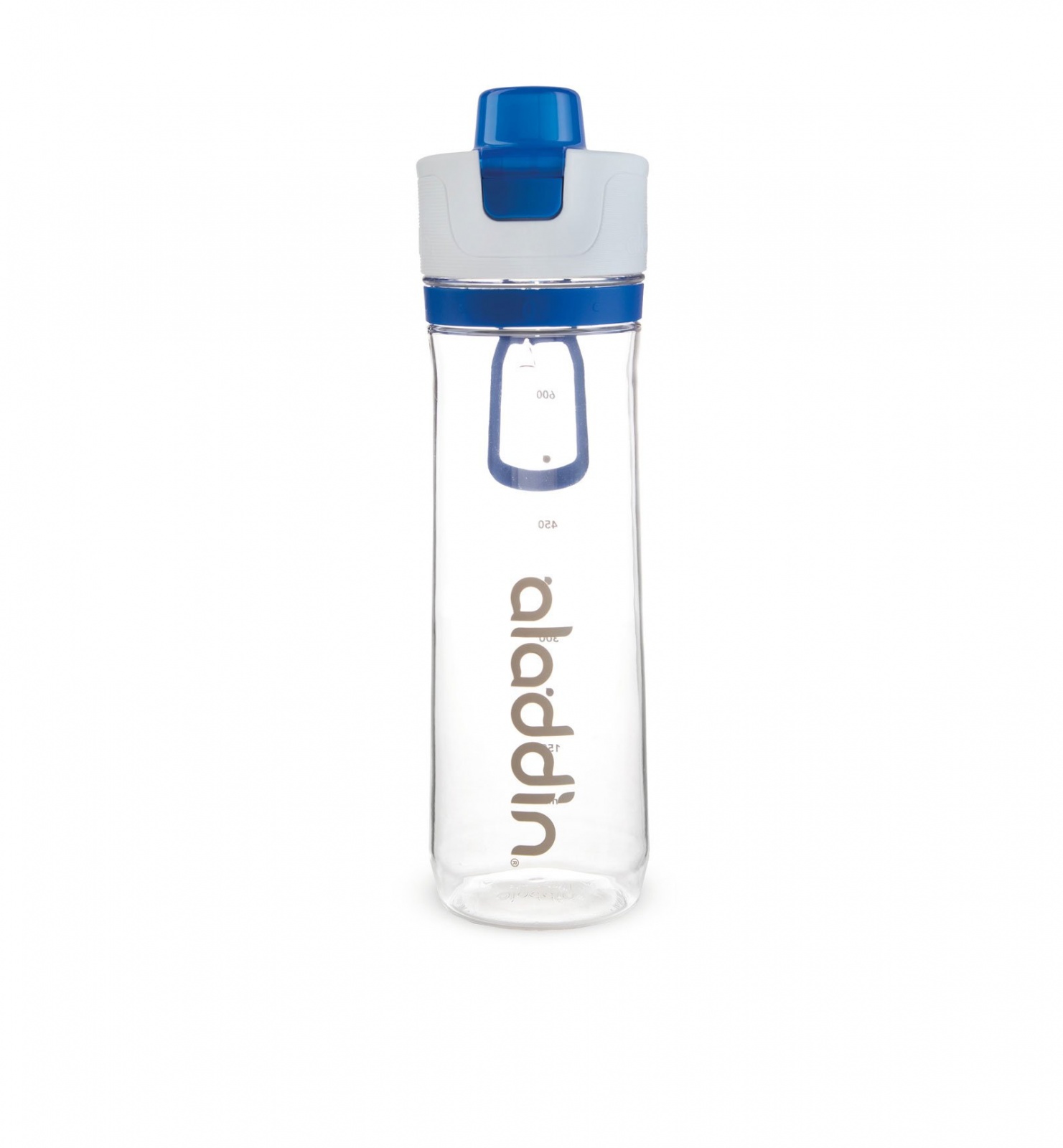 Aladdin Fľaša na vodu s počítadlom 800 ml modrá Outdoorová fľaša