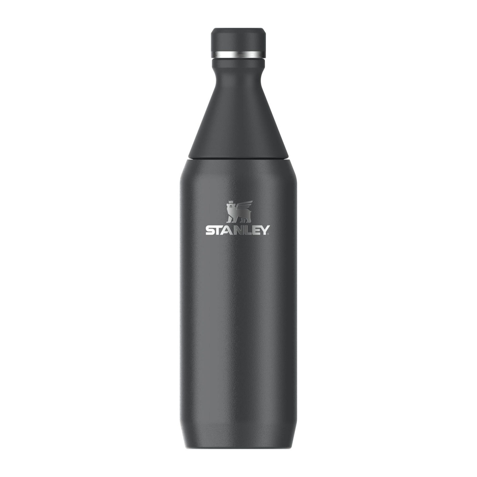 Stanley All Day Slim Bottle fľaša black Outdoorová fľaša vakuová