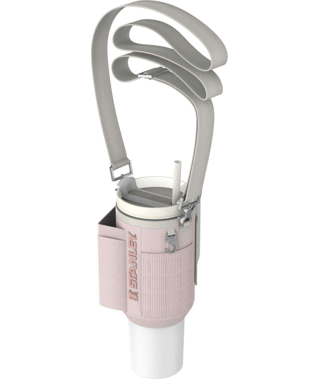 Stanley The All-Day Quencher/Cup Carry-All rose quartz Obal na termosku
