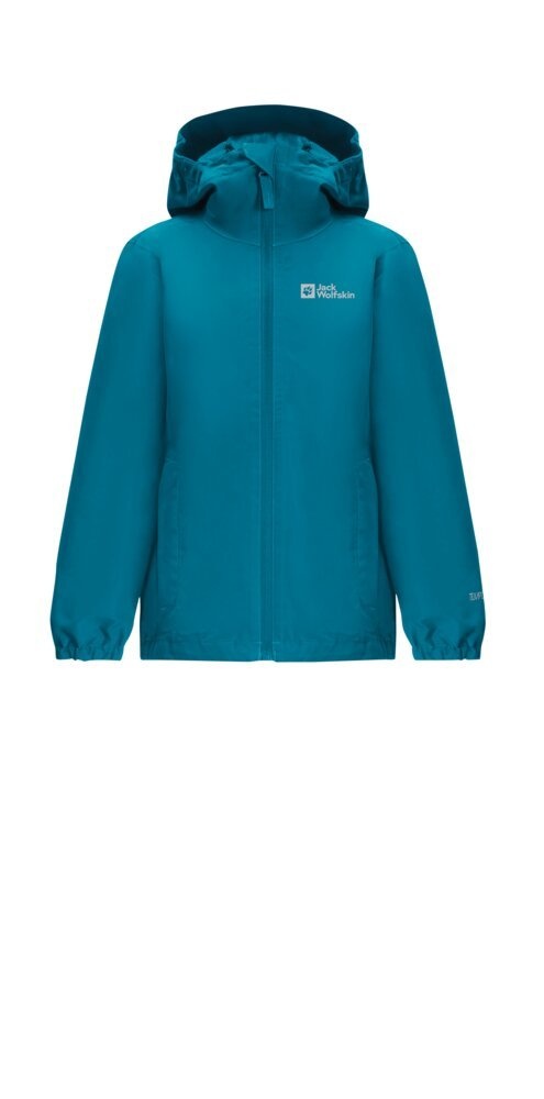 Jack Wolfskin Flaze K everest blue, 116 Detská bunda na zips