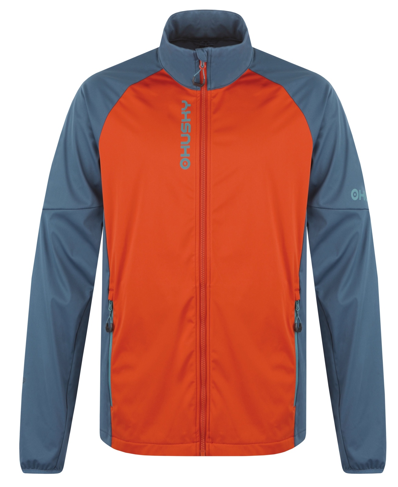 Husky Suli M grey/mint, M Pánska softshell bunda