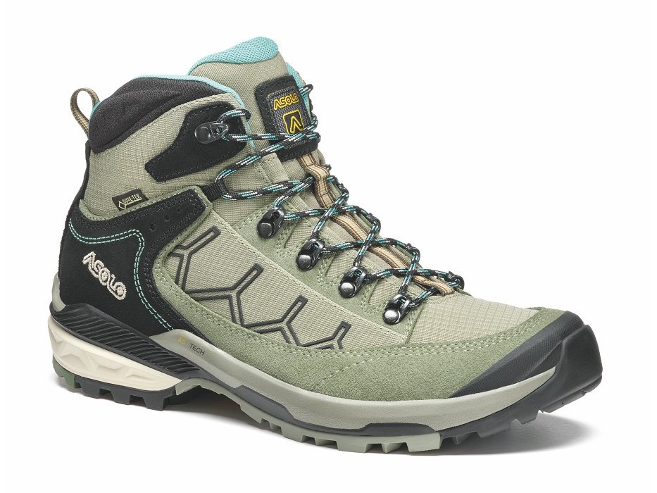 Asolo Falcon EVO GV dry weeds/aqua green, 38 Dámske topánky