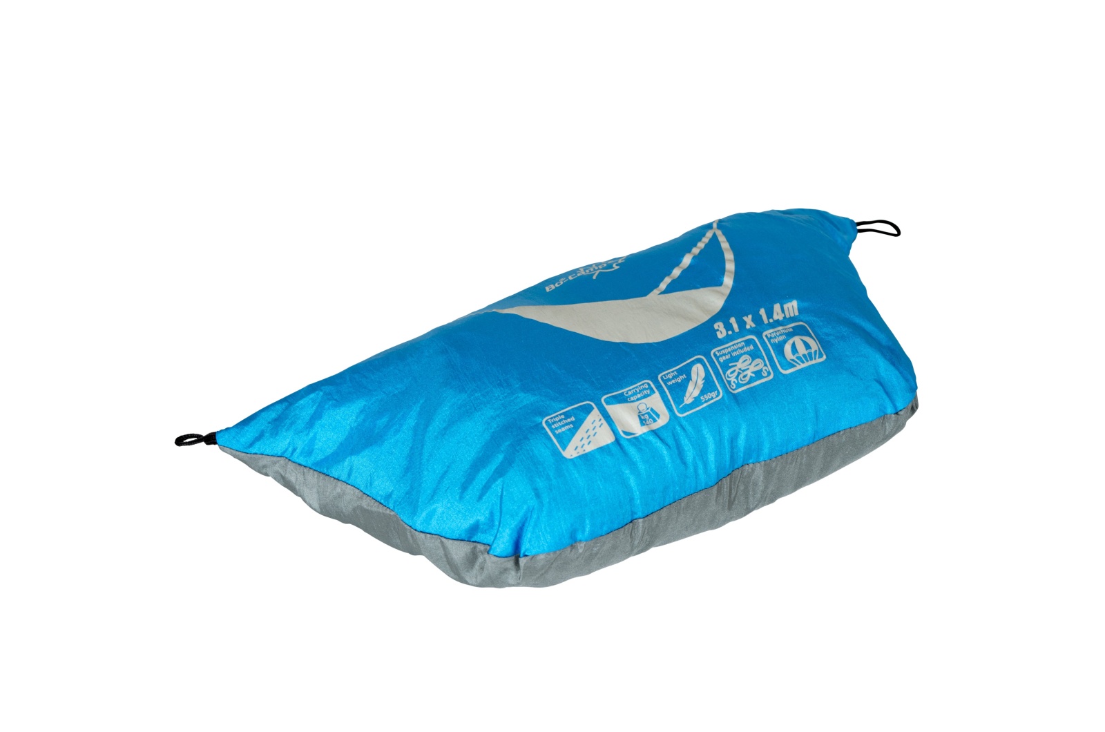BO-CAMP Cestovná hamaka Hover modrá Hamaka