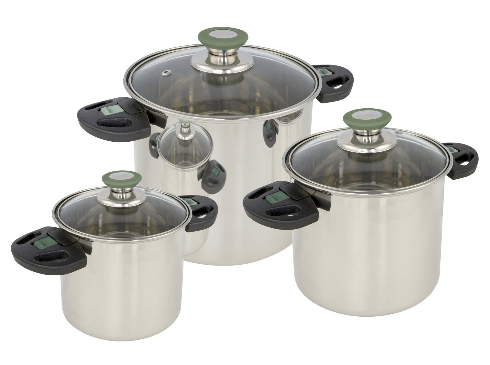 BO-CAMP Elegance Compact 3 strieborná Súprava riadu