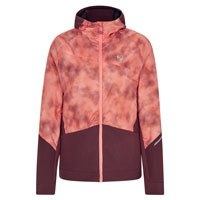 Ziener NAKIMA pink stripe print, 36 Dámska softshell bunda
