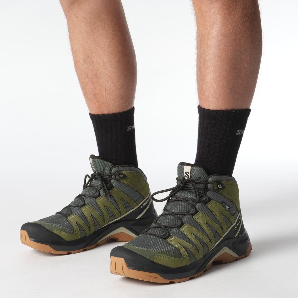 Pánske turistické topánky | X-ADVENTURE RECON MID GTX