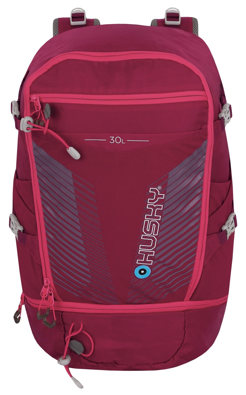 Husky  Cingy 30l magenta Turistický batoh