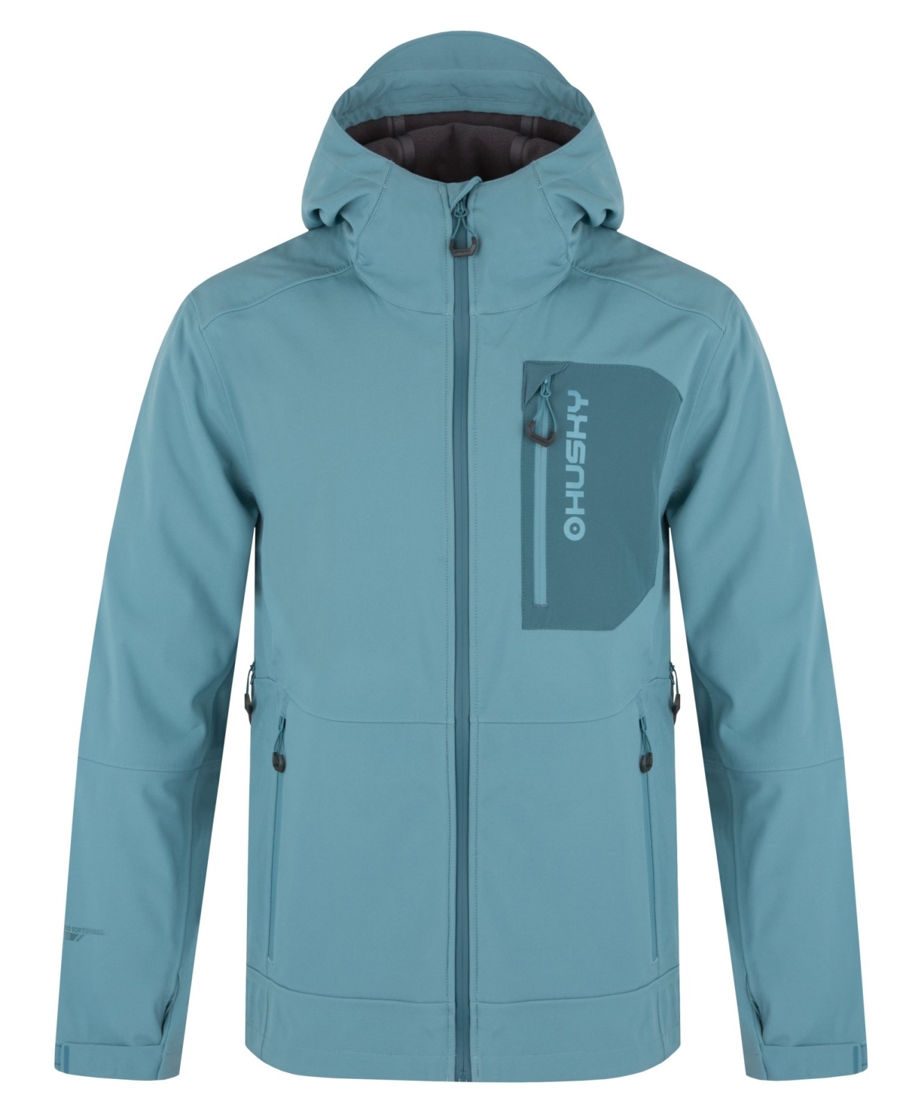 Husky  Samai M black, M Pánska softshell bunda