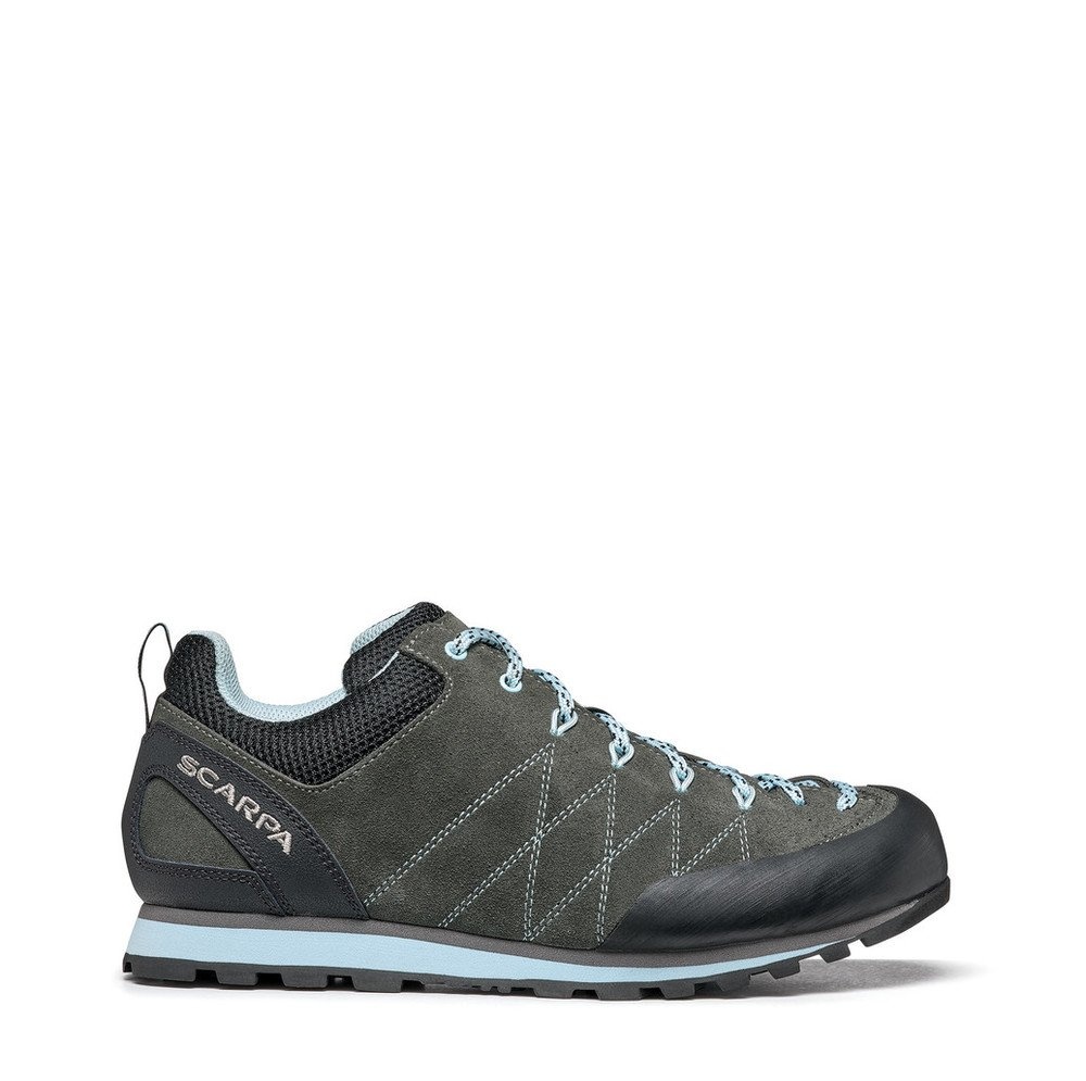 Scarpa Crux Shark/Blue Radiance/Gray, EU 37 ½ Dámske trekingové topánky