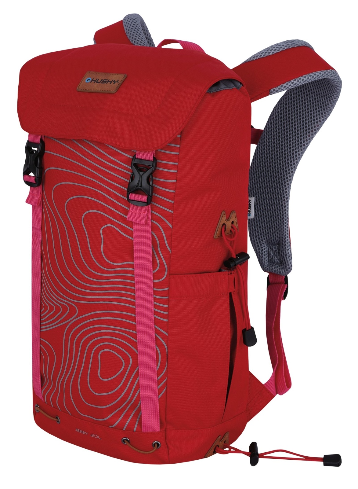 Husky Jibby 20l red Detský batoh