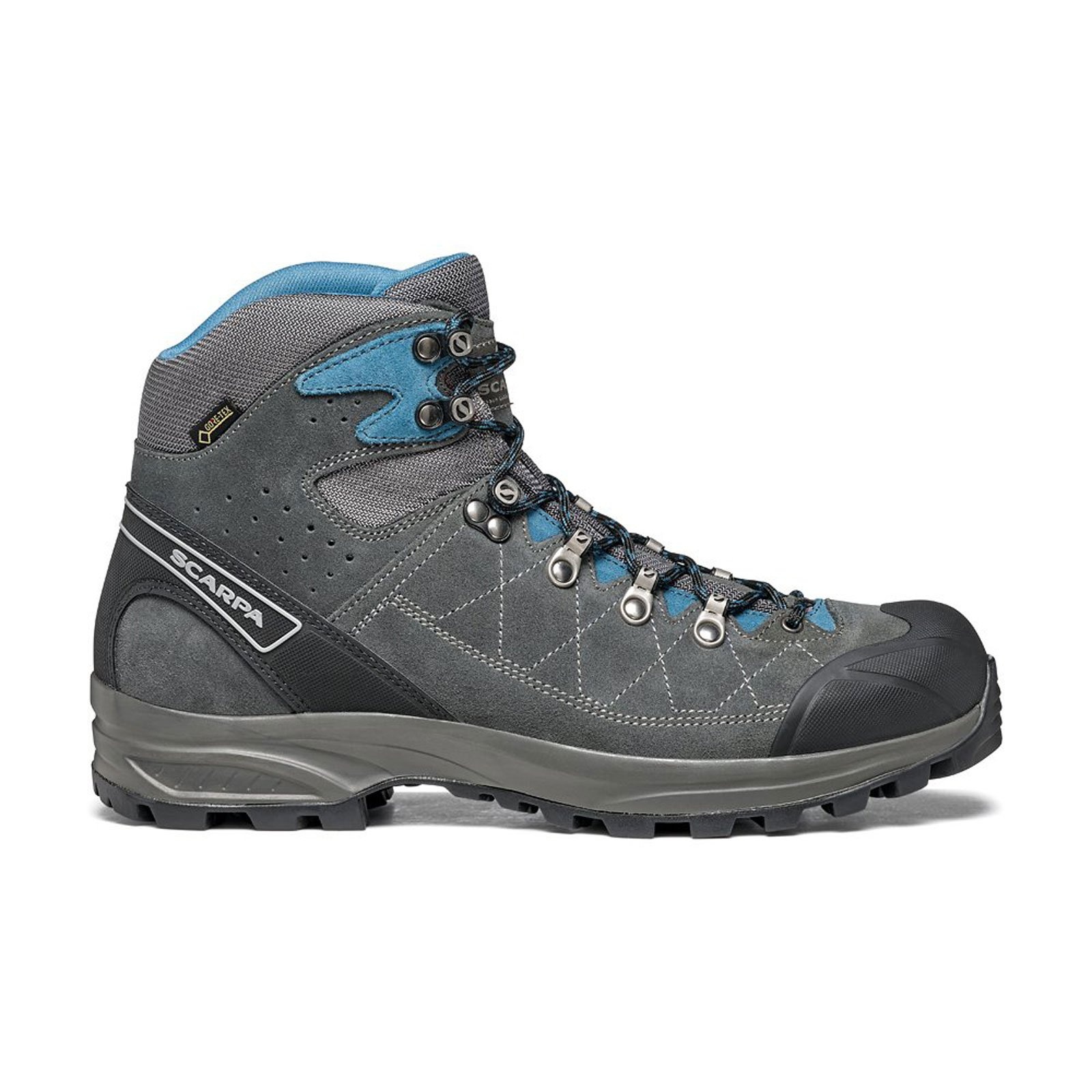 Scarpa Kailash Trek GTX Shark Grey/Lake Blue, 46 Pánske topánky