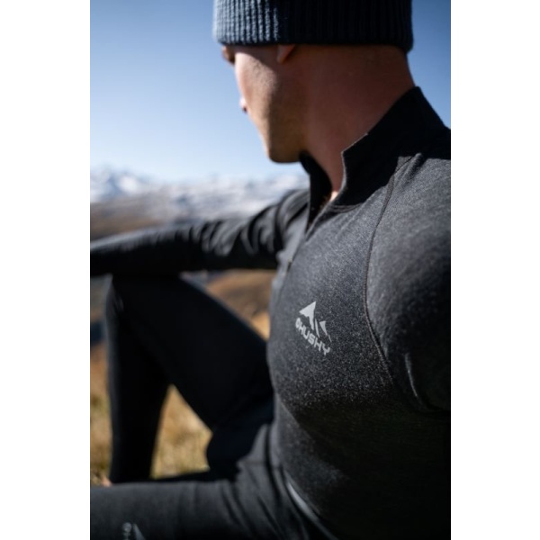 Merino termoprádlo tričko | Merow zips M
