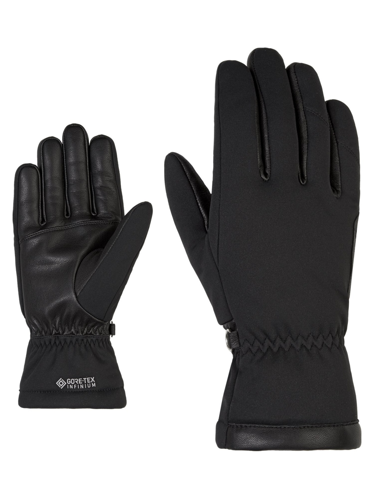 Ziener IGNATO GTX INF PR čierna, 8,5 Pánske rukavice