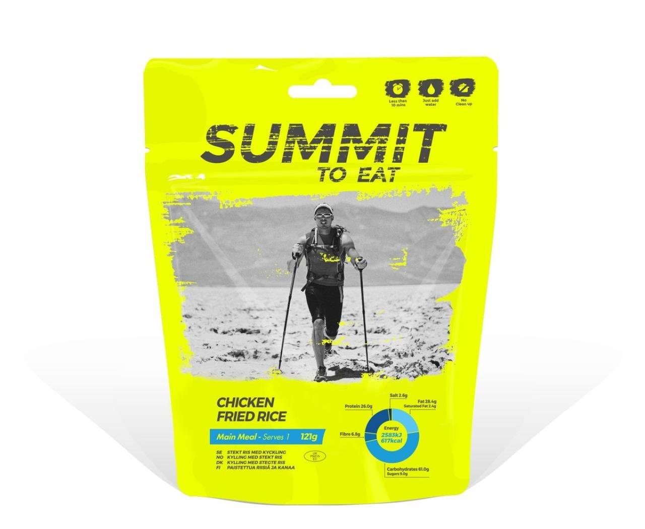 Summit to eat Vyprážaná ryža s kuracím mäsom a Teriayaki omáčkou pozri obrázok Dehydrovaná strava