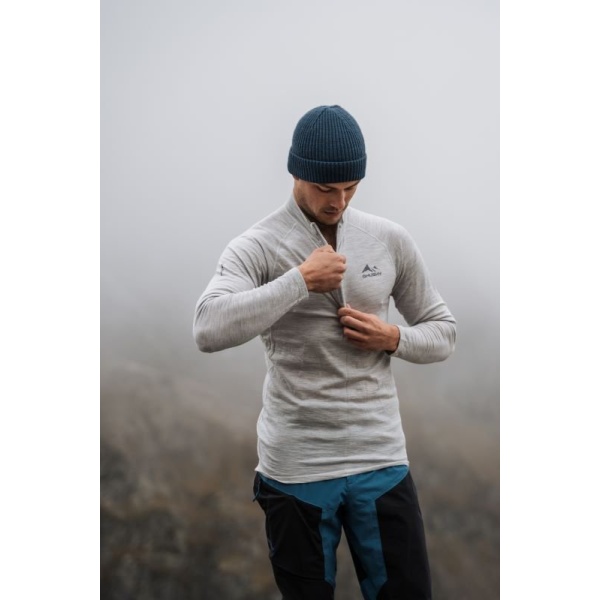 Merino termoprádlo tričko | Merow zips M