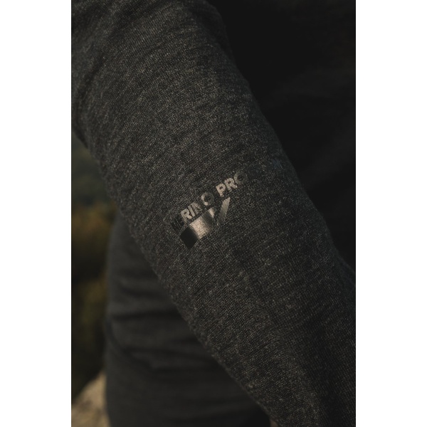 Merino termoprádlo tričko | Merow zips L