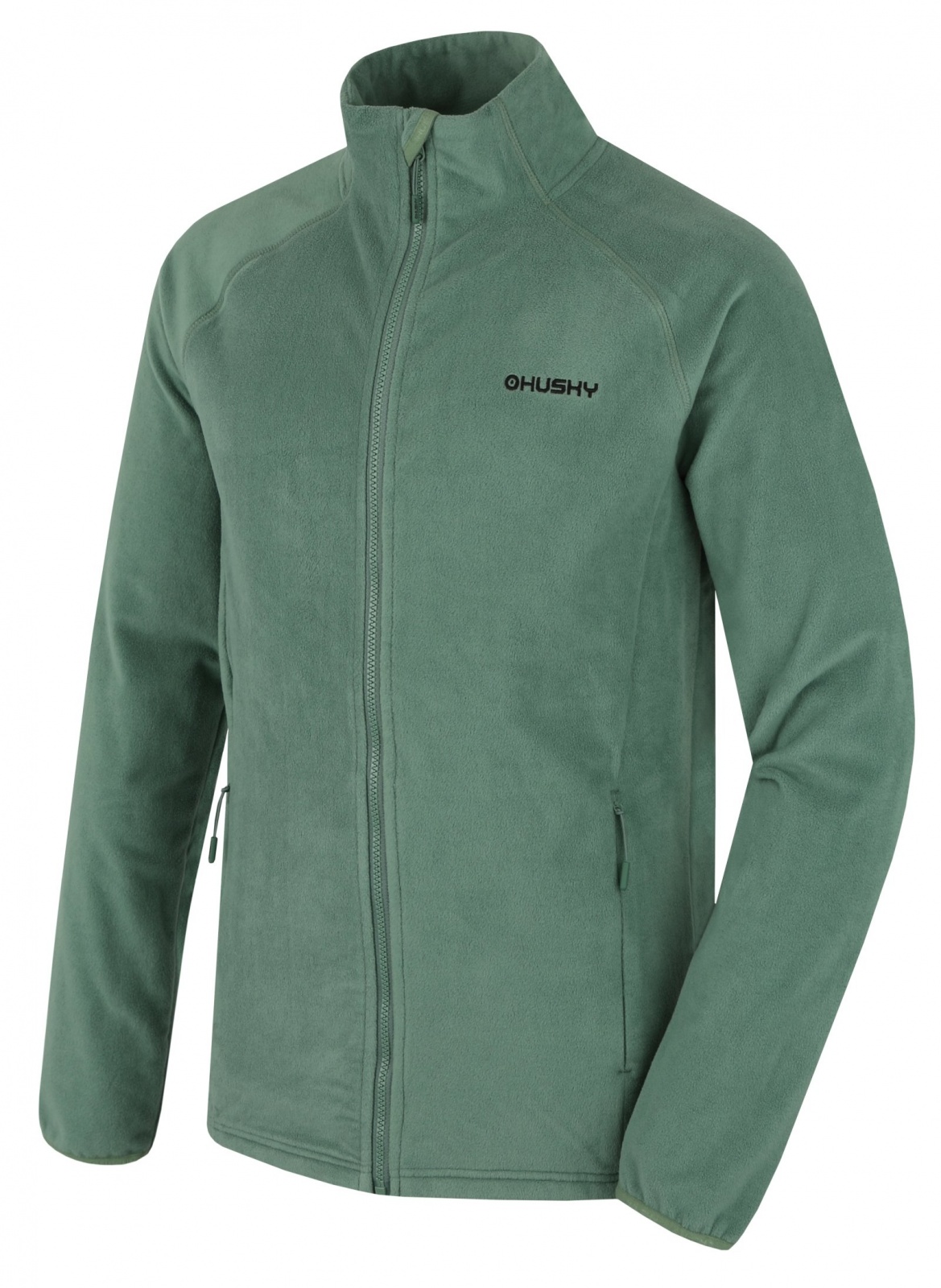 Husky Aflee M green, XL Pánska fleecová mikina