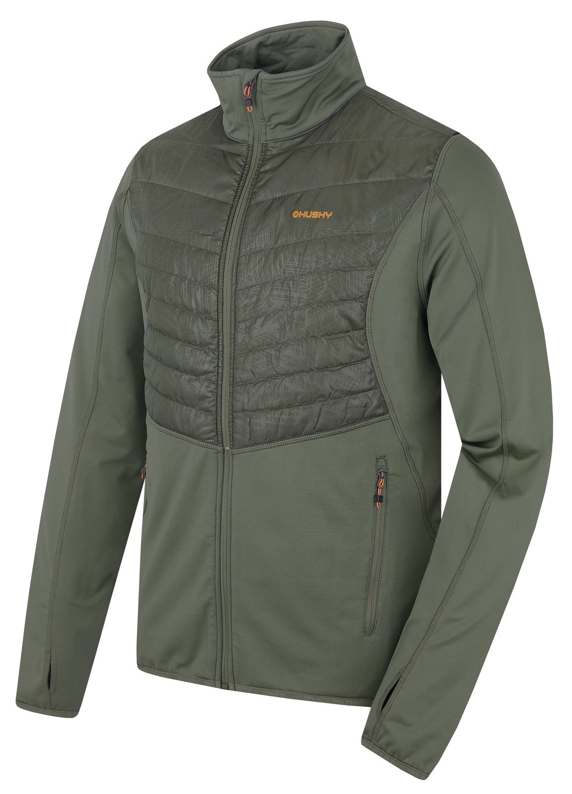 Husky Airy M dk. grey green, S Pánska mikina