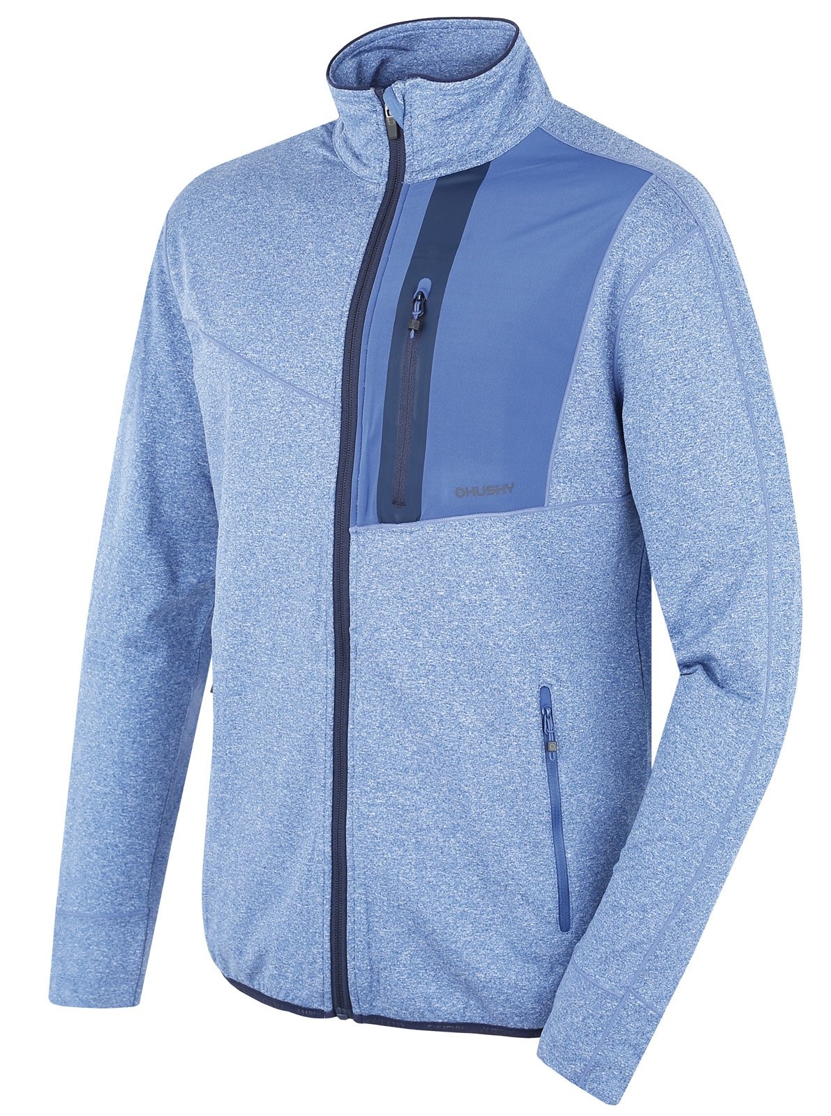 Husky Ane M blue, XXL Pánska mikina na zips