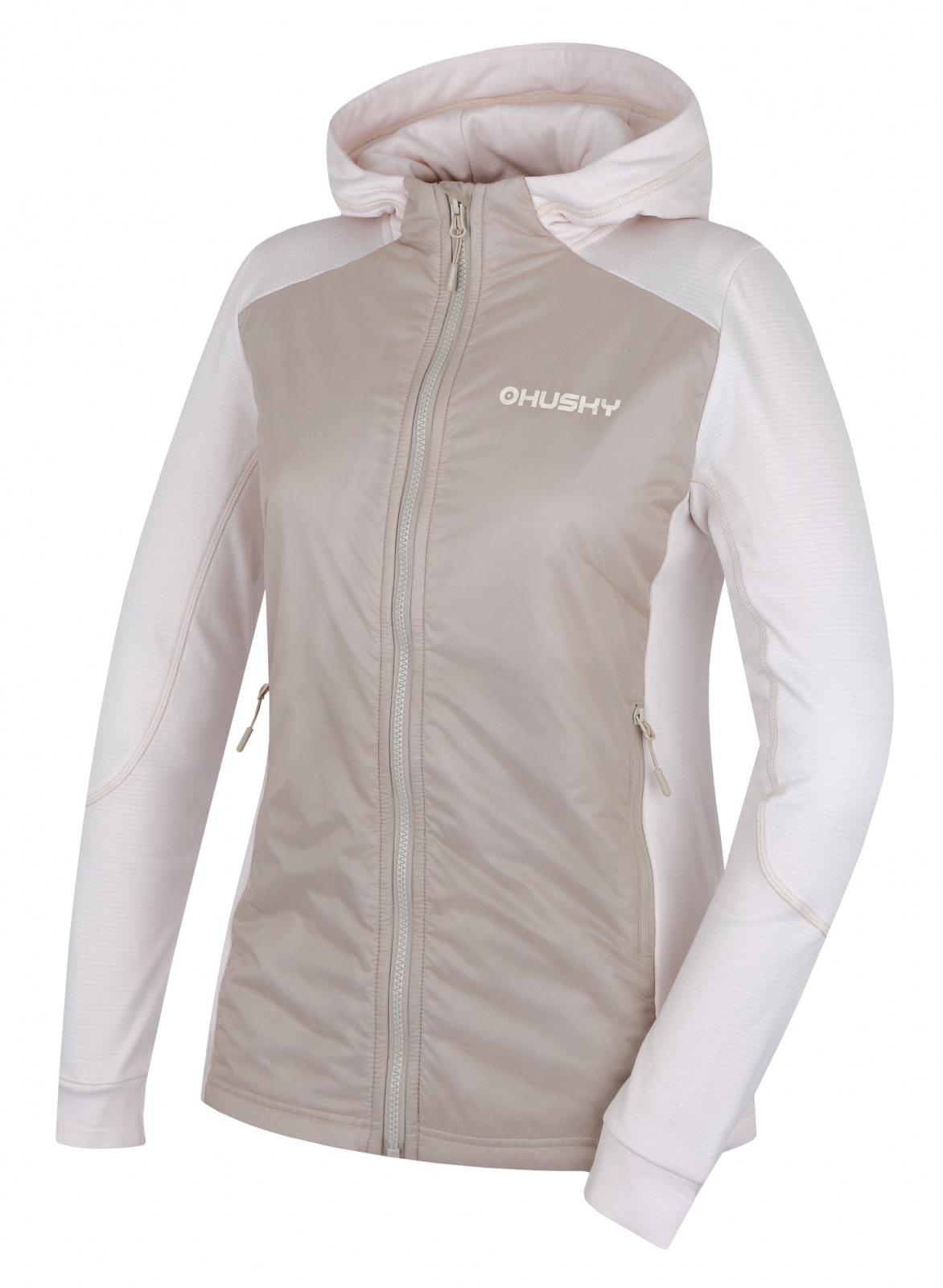 Husky Any L beige, XL Dámska mikina na zips