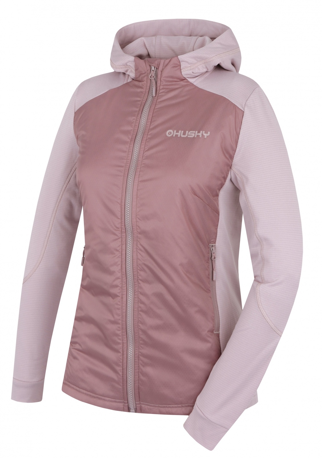 Husky Any L light purple, XXL Dámska mikina na zips