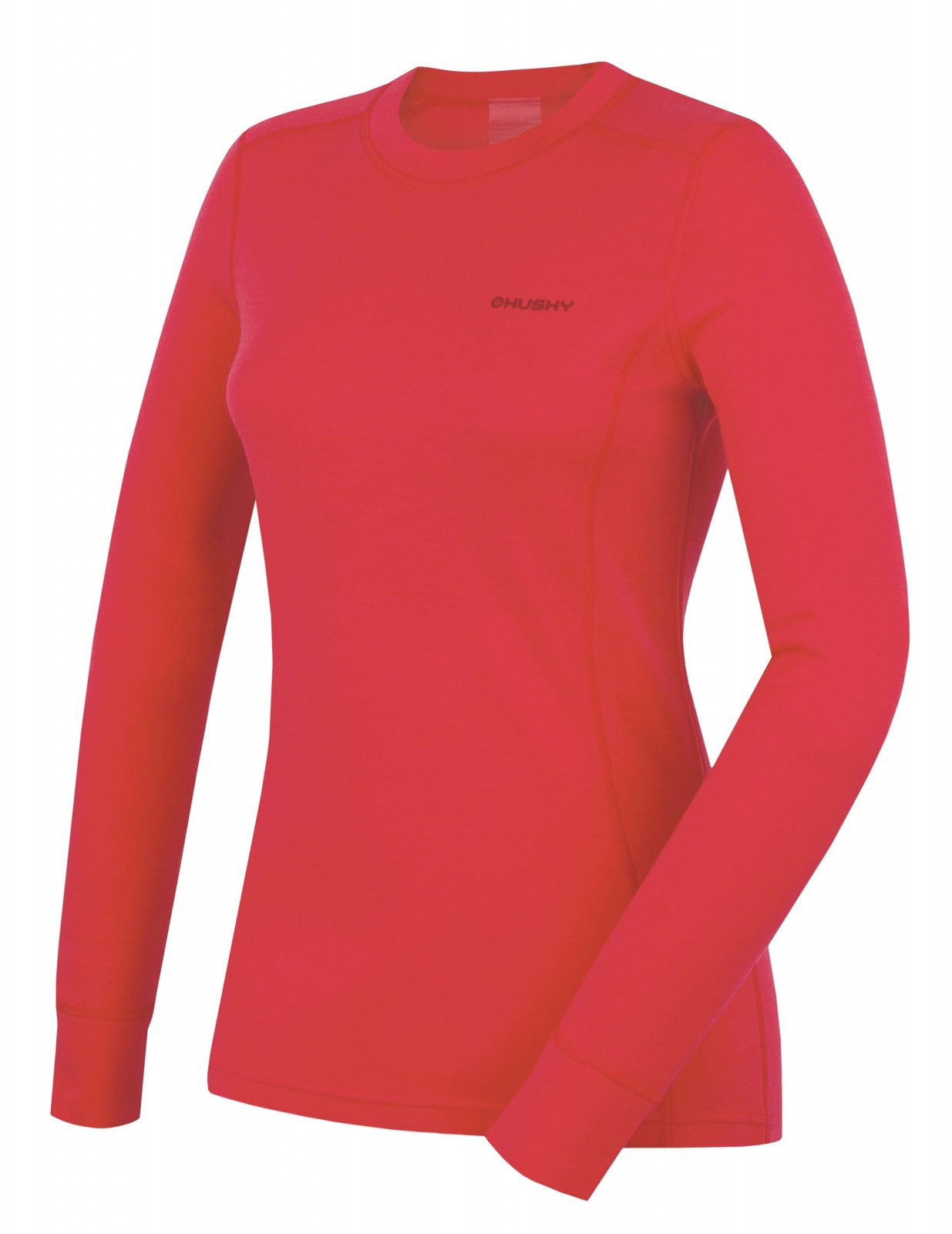 Husky Aron L pink, XL Dámska merino mikina