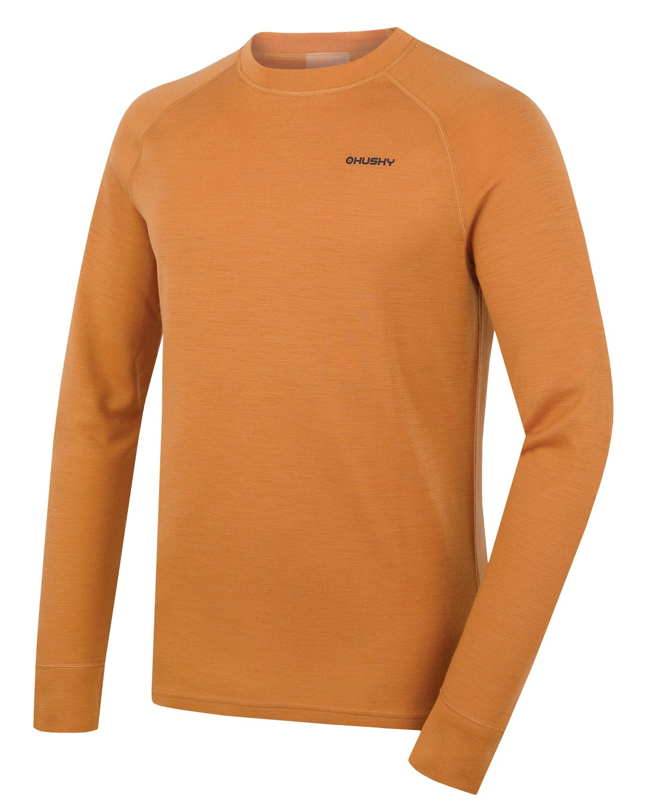 Husky Aron M mustard, XXXL Pánska merino mikina