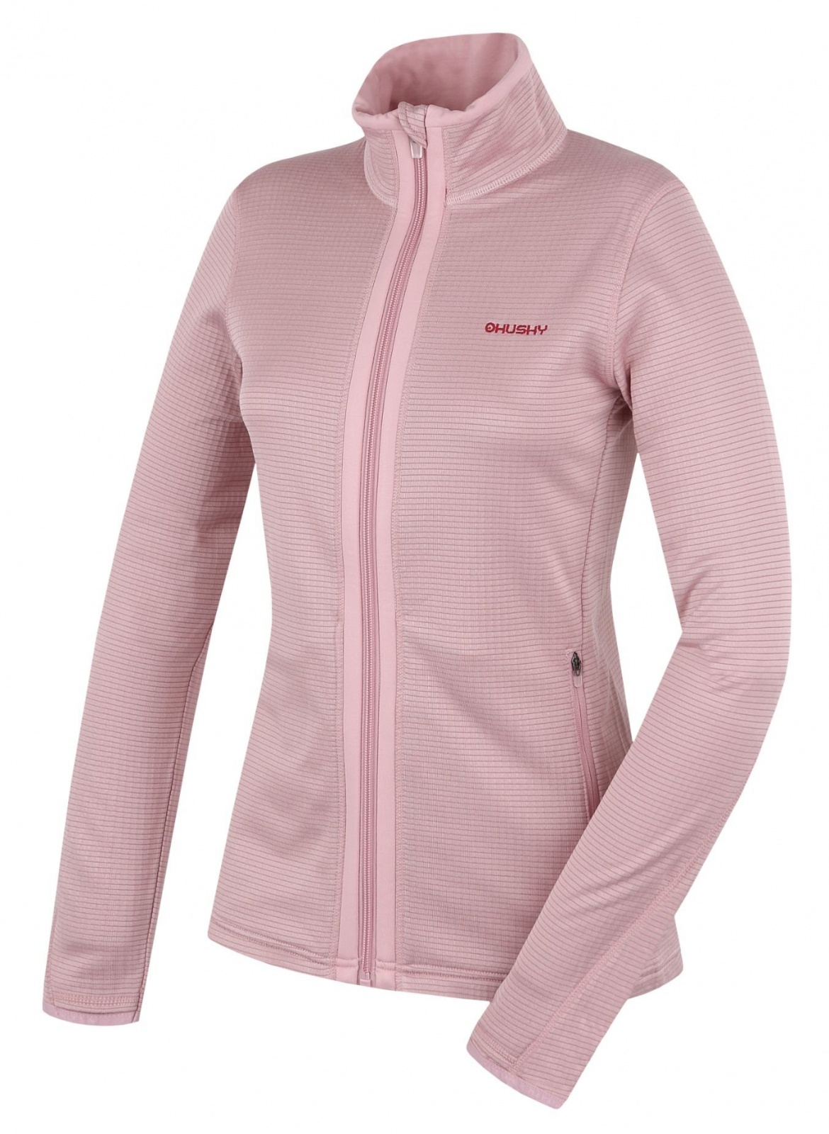 Husky Artic Zips L faded pink, XS Dámska mikina na zips