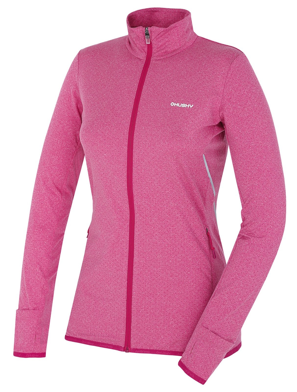 Husky Astel L purpurová, XL Dámska mikina na zips