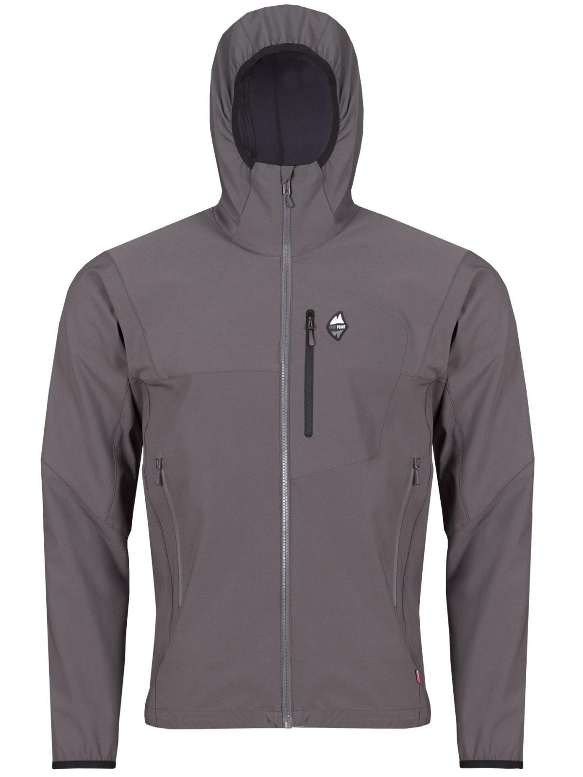 High point Atom Hoody iron gate, L Pánska softshellová bunda