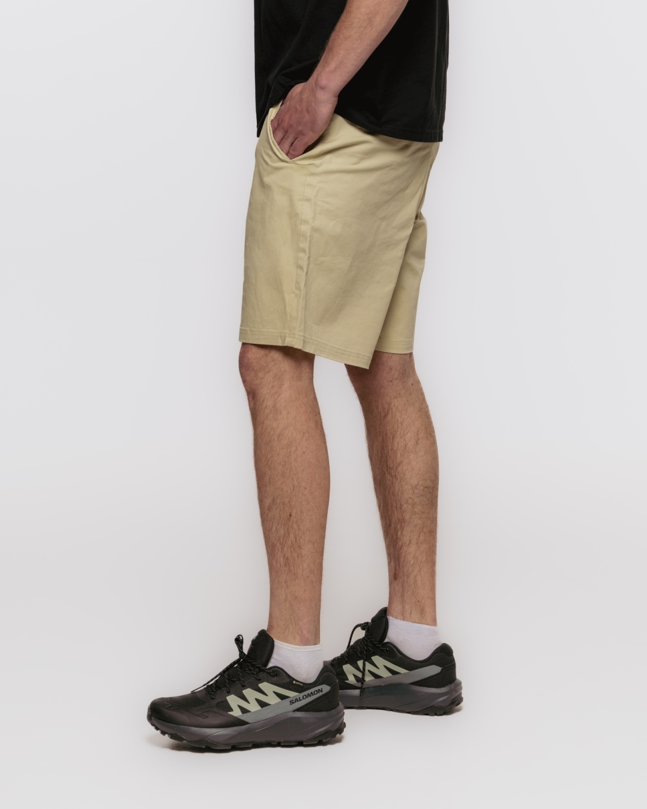 Husky  Ruby M beige, M Pánske bavlnené kraťasy
