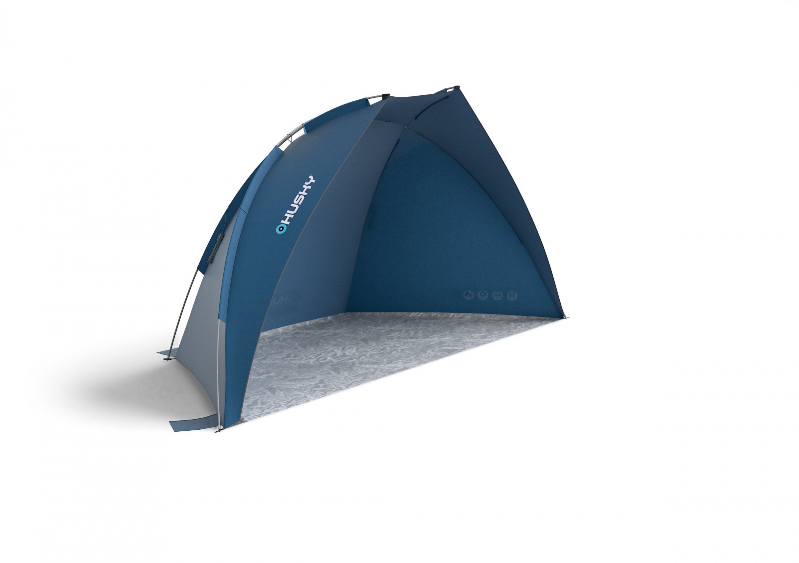 Husky  Blum 2 blue Prístrešok na pláž