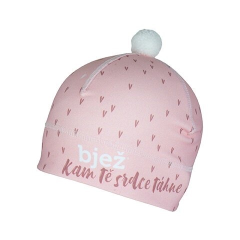 Bjež HEART pink, S Čiapka