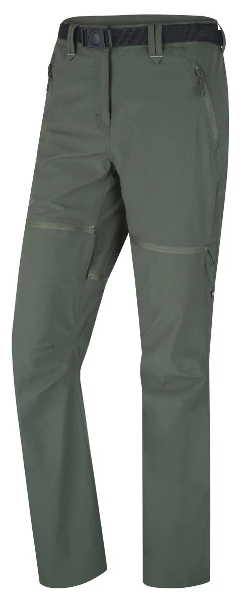 Husky Pilon L faded green, XL Dámske outdoorové nohavice