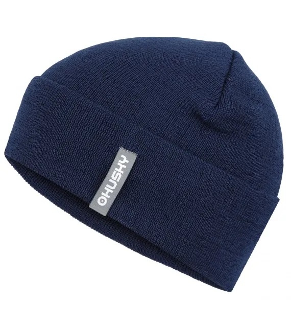 Husky Merhat 6 dark blue, XS Dětská merino čepice
