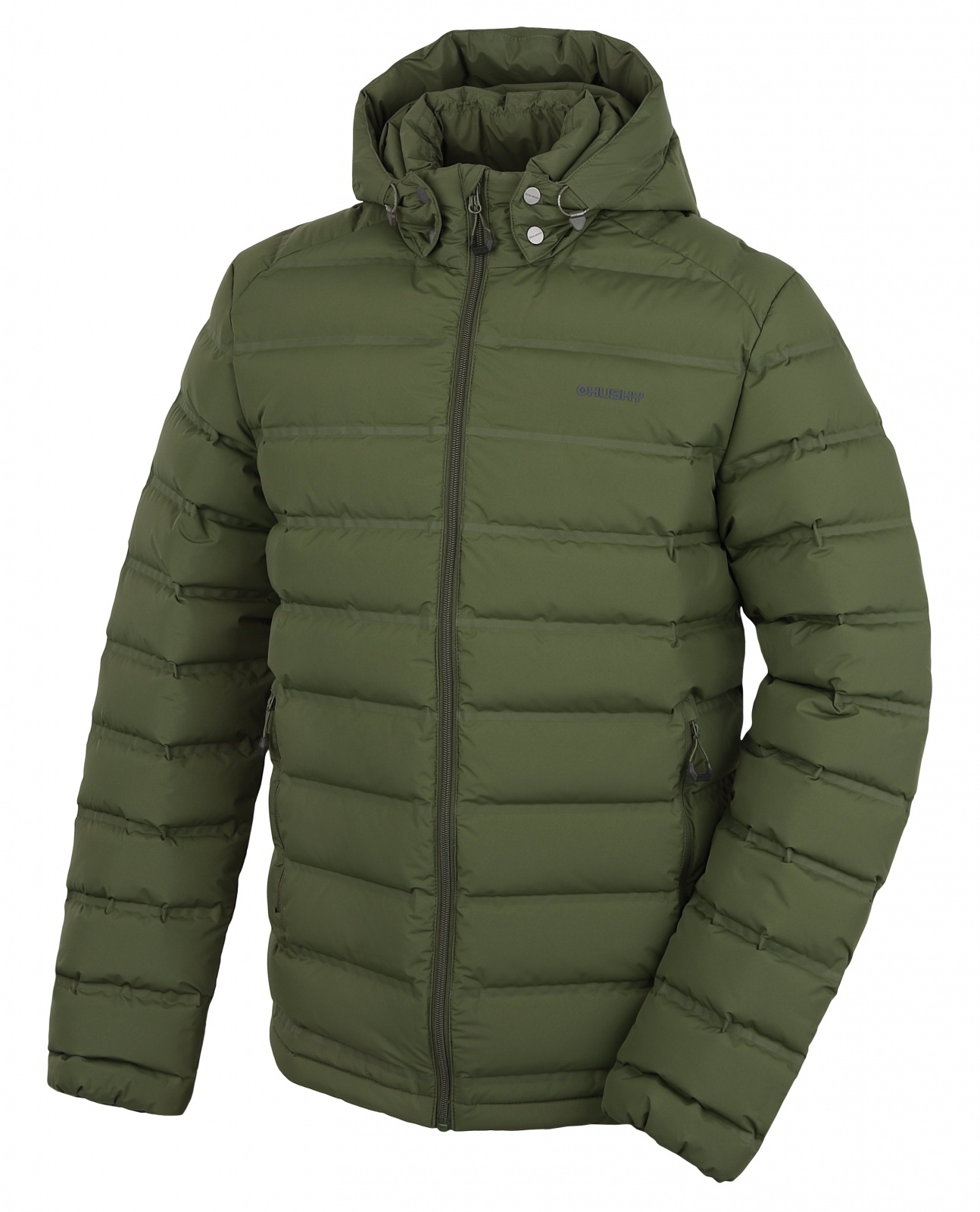 Husky Donnie M dark khaki, XXXL Pánska páperová bunda