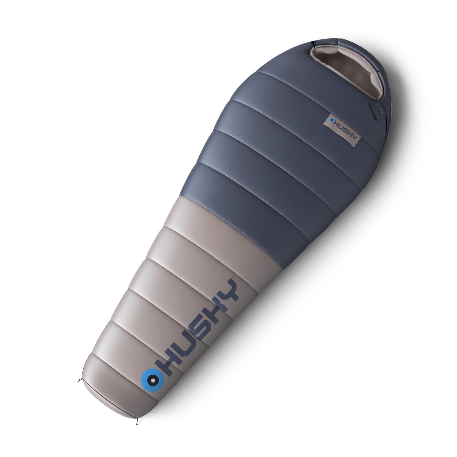 Husky Dopy -25°C blue/grey Perový zimný spacák