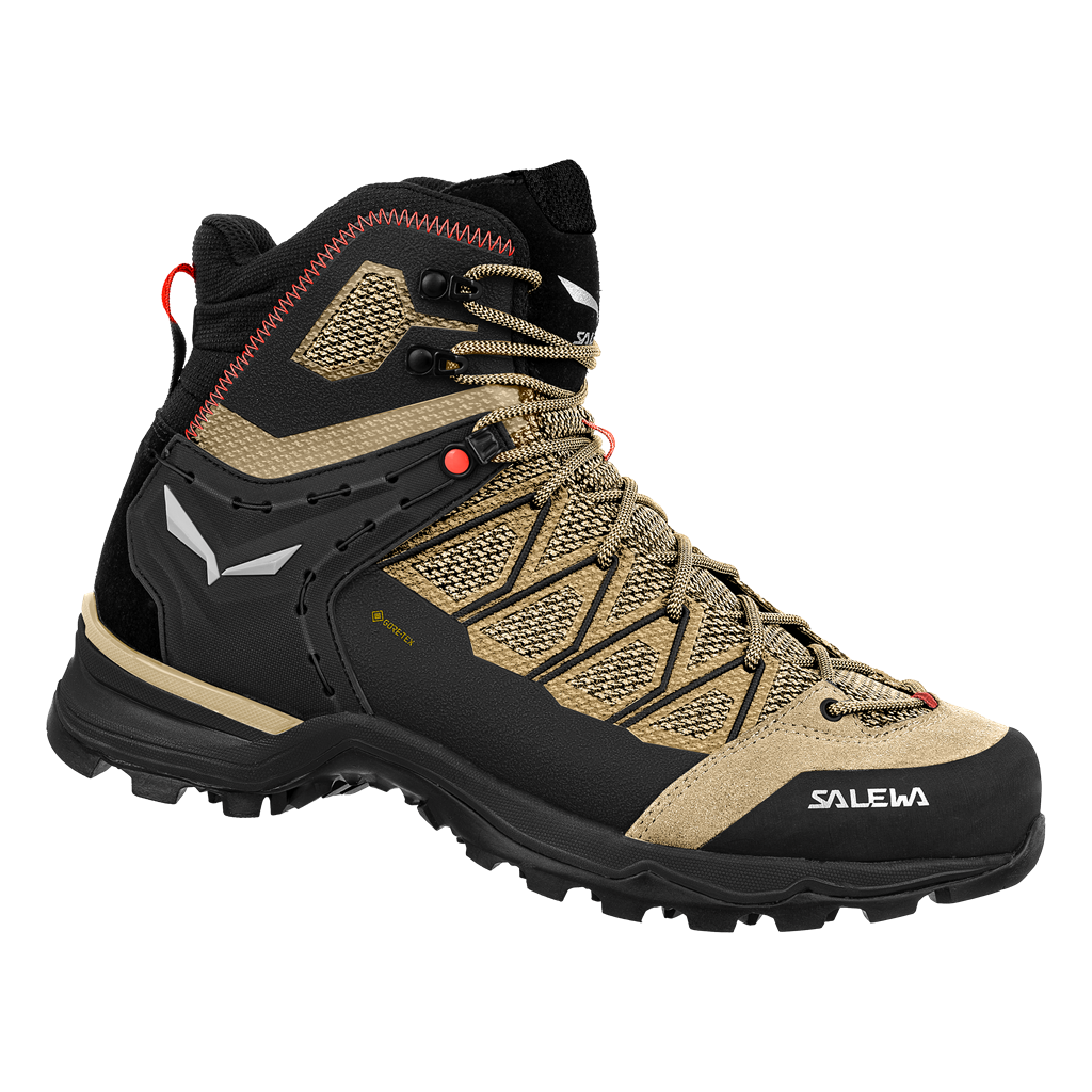 Salewa SALEWA Mtn trainer lite mid GTX Quicksand/Black, EU 40 ½ Dámske trekové topánky