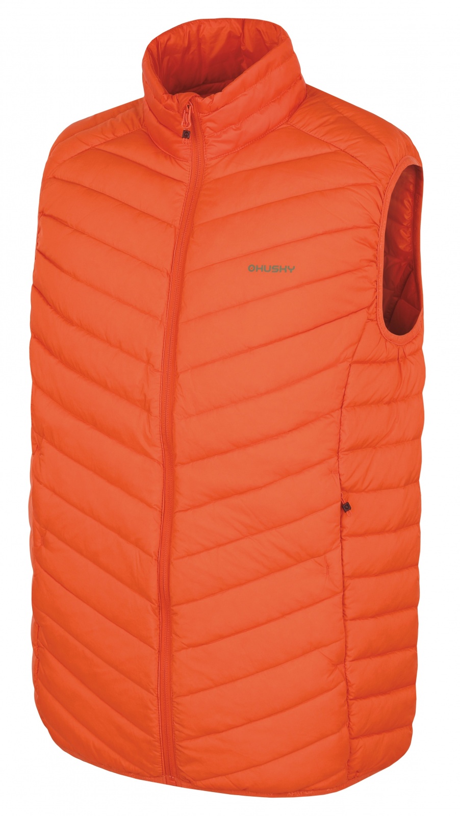 Husky Dresles M orange, XXXL Pánska páperová vesta