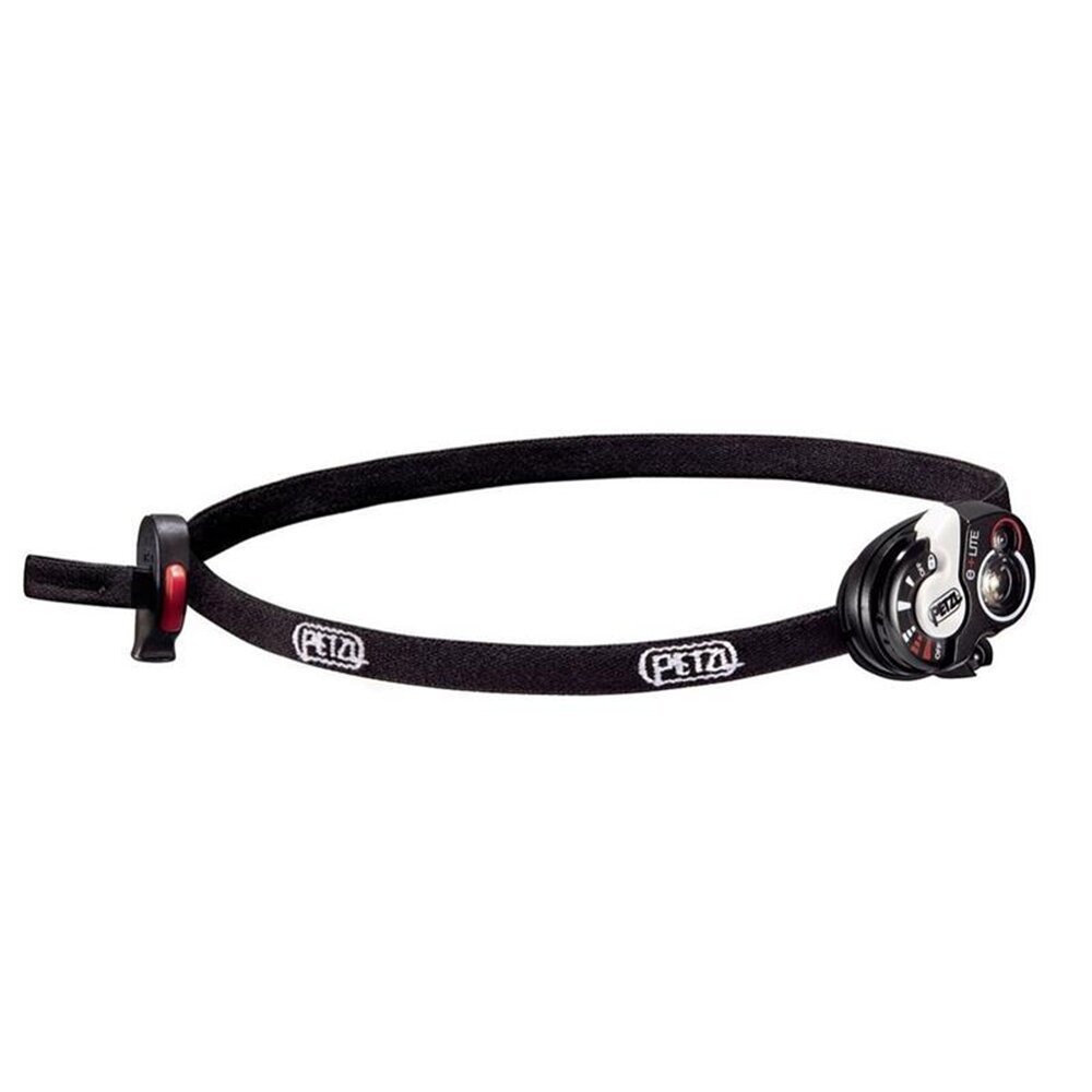 Petzl E+Lite (E02 P4) white/black Čelovka
