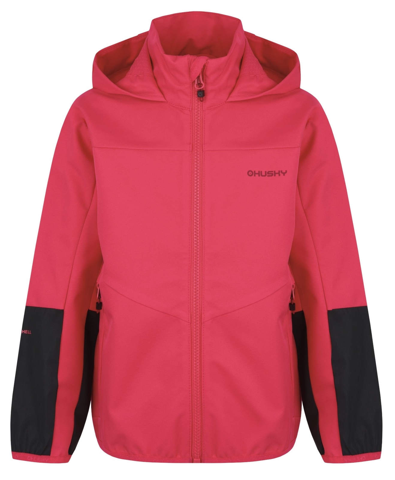 Husky Sonny K red, 152 Detská softshell bunda
