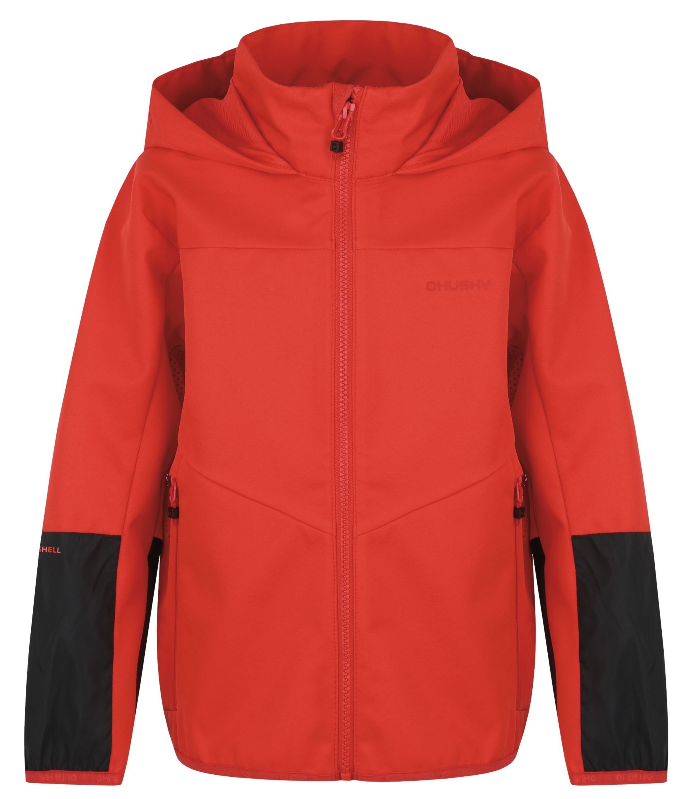 Husky Sonny K red, 152 Detská softshell bunda