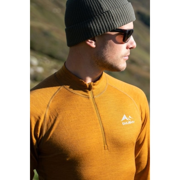 Merino termoprádlo tričko | Merow zips M