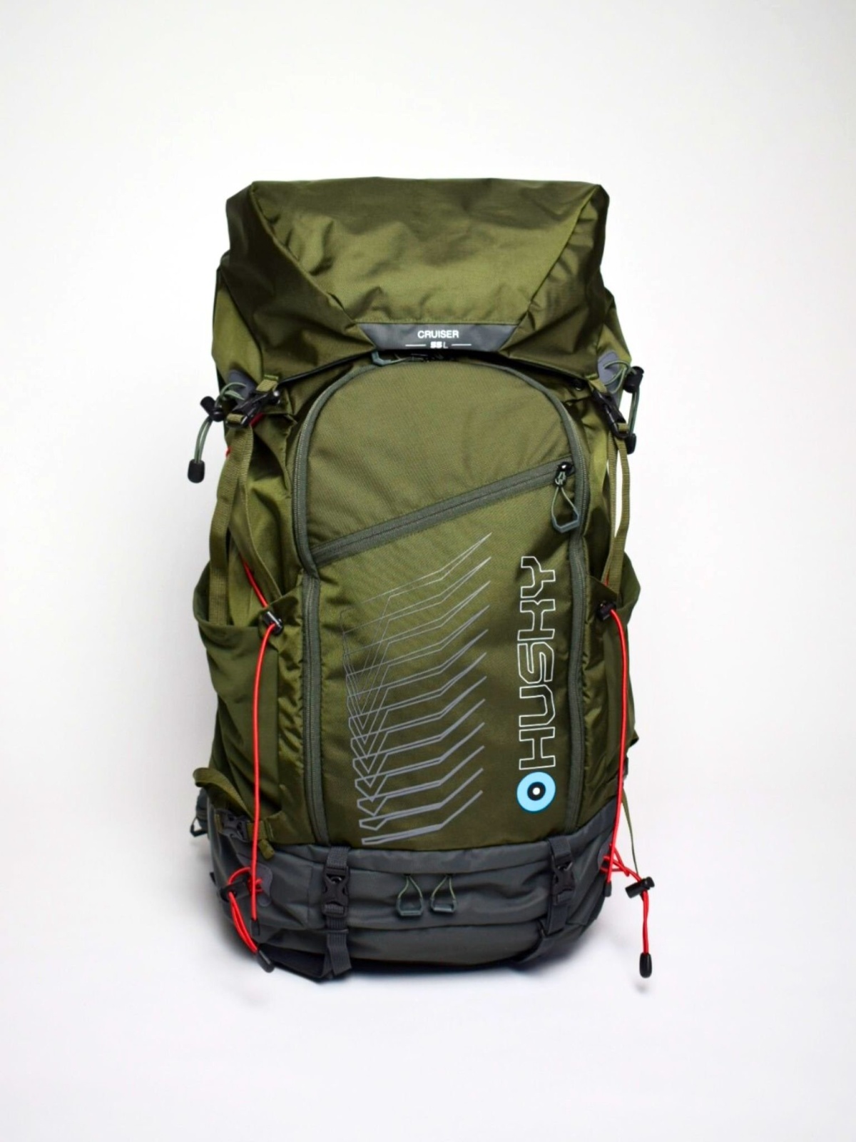 Husky  Cruiser 55l dark green Batoh Expedice