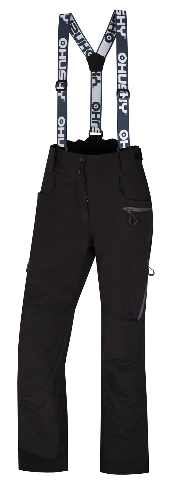 Husky Galti L čierna, XL Dámske lyžiarske nohavice