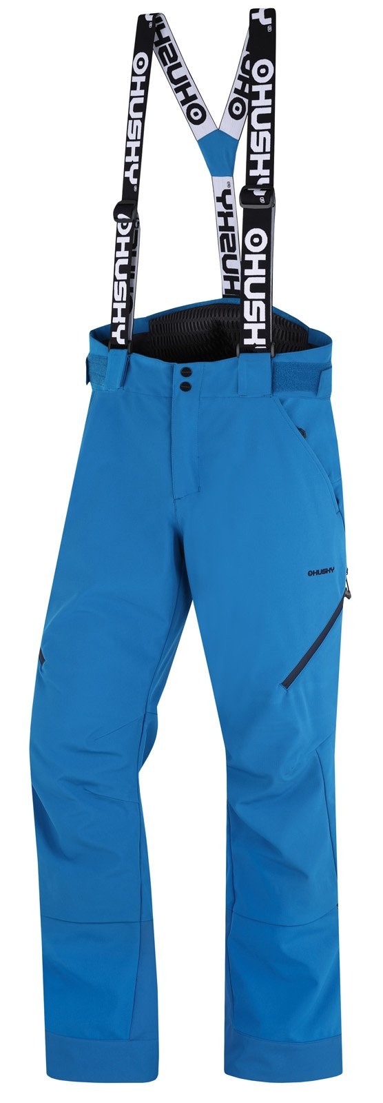 Husky Galti M blue, XXL Pánske lyžiarske nohavice
