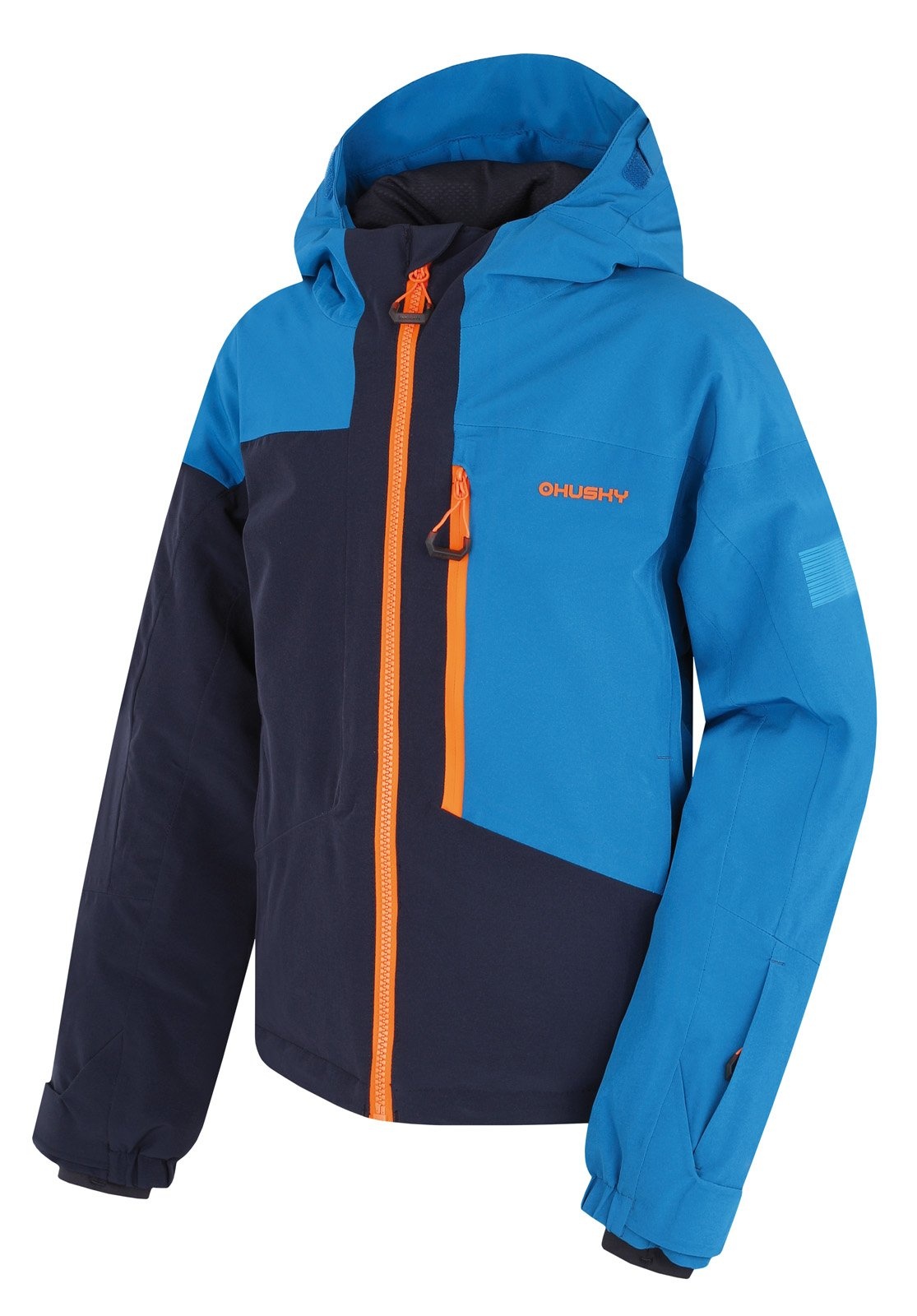 Husky Gomez Kids blue/black blue, 134 Detská ski bunda