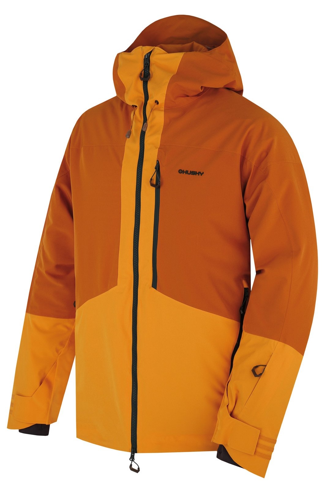 Husky Gomez M mustard/yellow, XL Pánska lyžiarska bunda